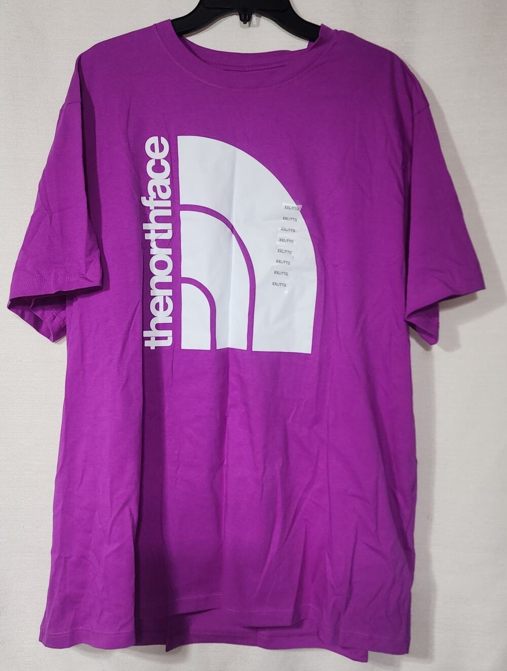 North face men's XXL purple shirt NWT